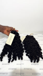 Crochet miracle knots - BS curls