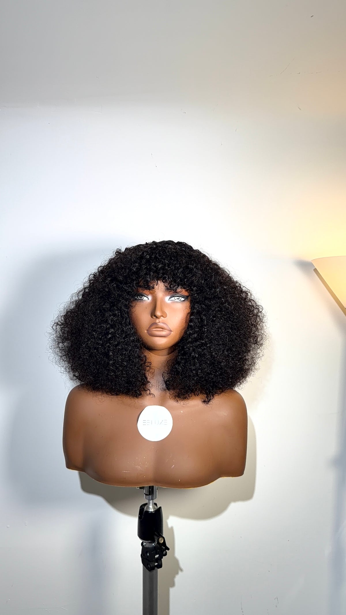 Milan curly fringe