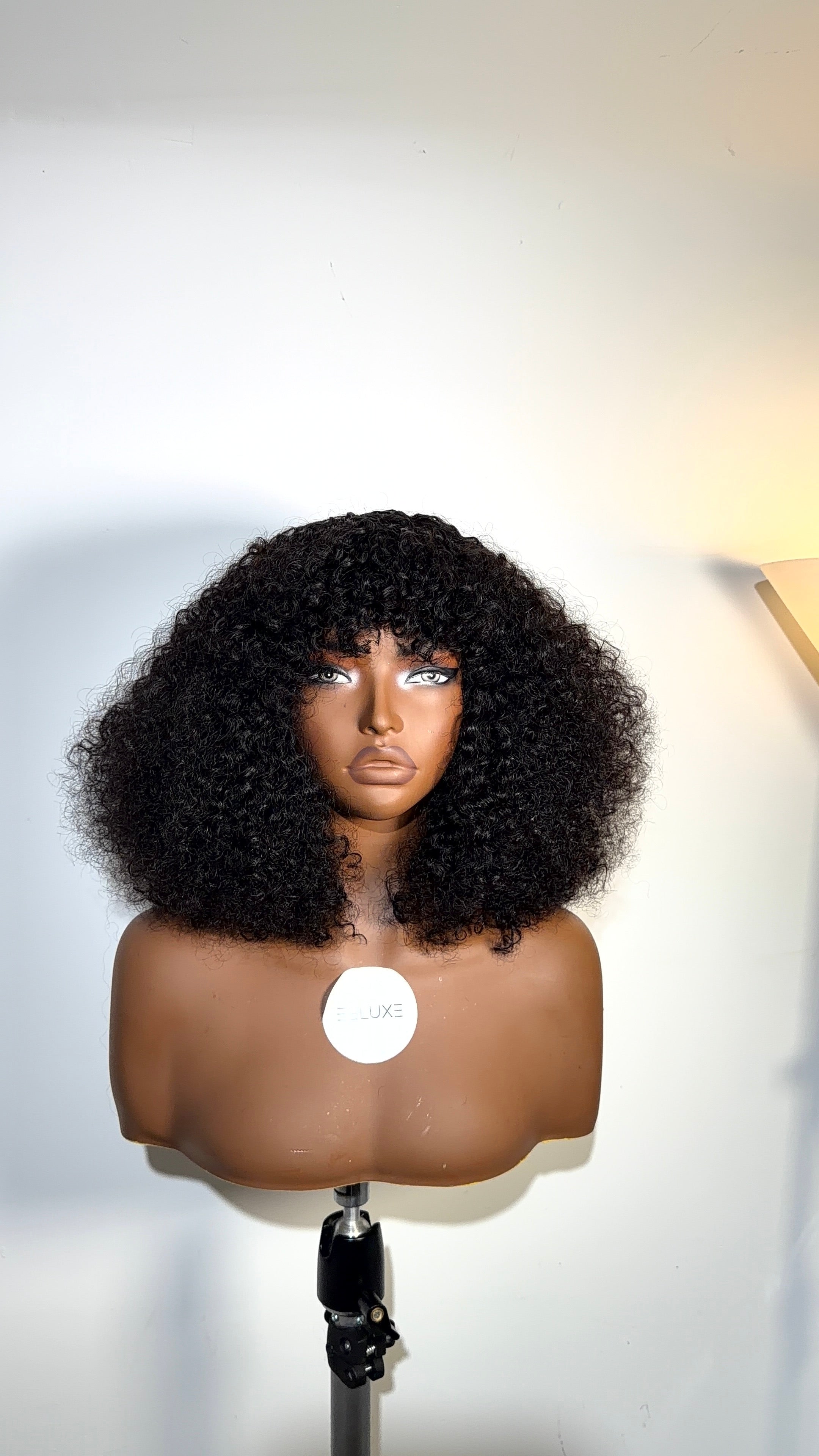Milan curly fringe