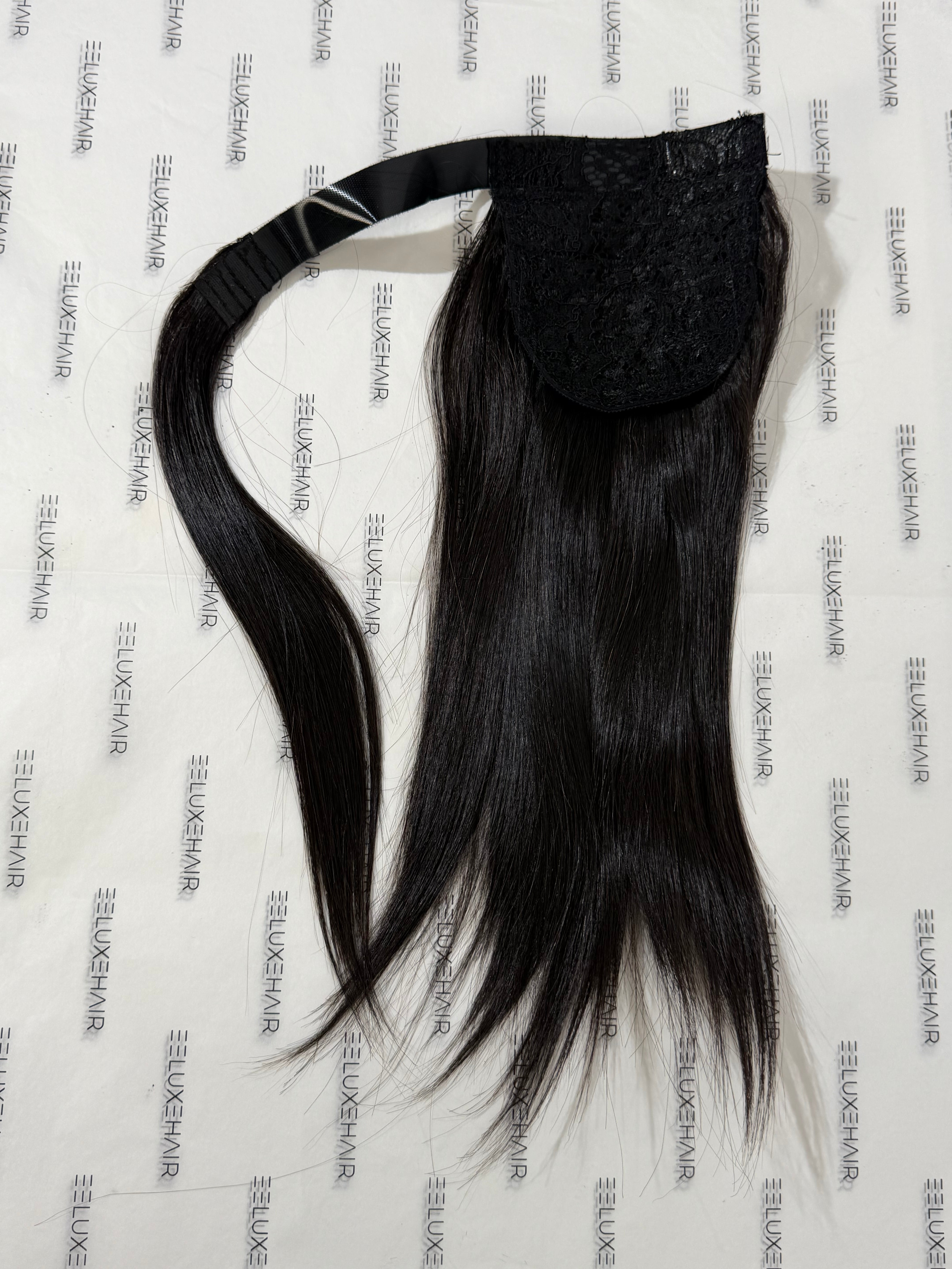 Straight Wrap Ponytail