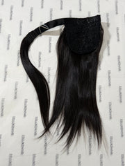 Straight Wrap Ponytail