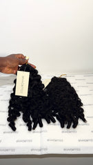 Crochet miracle knots - BS curls