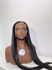 silky straight wig